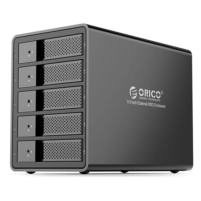 5-Bay | USB 3.1 | Raid Hard Drive Enclosure
