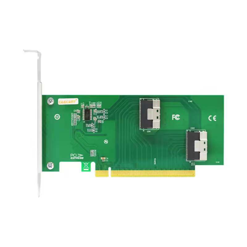 CEACENT | CNS42PE16 | Dual SFF-8654 | PCIe x16 Card